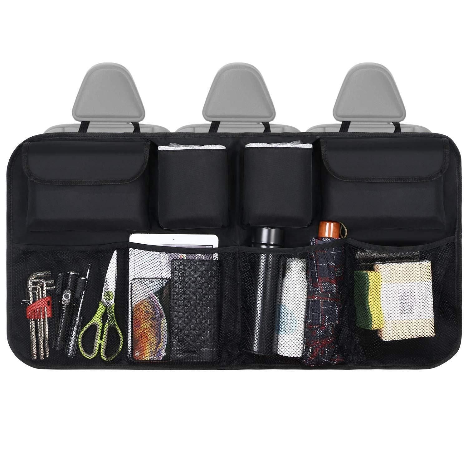 Car Trunk Organizer, Large Capacity Backseat Trunk Organizer