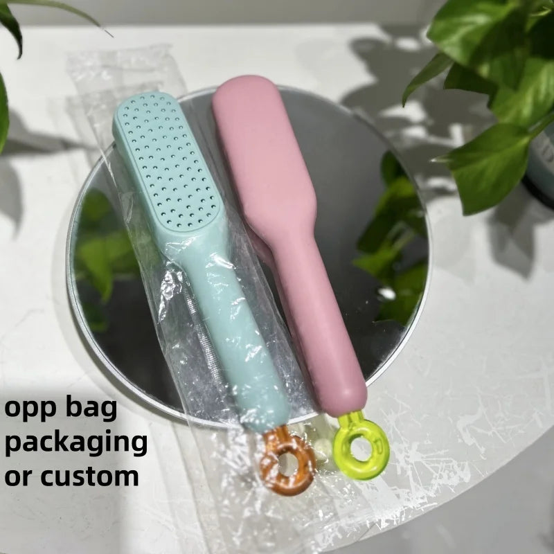 Self-Cleaning Detangling Hairbrush
