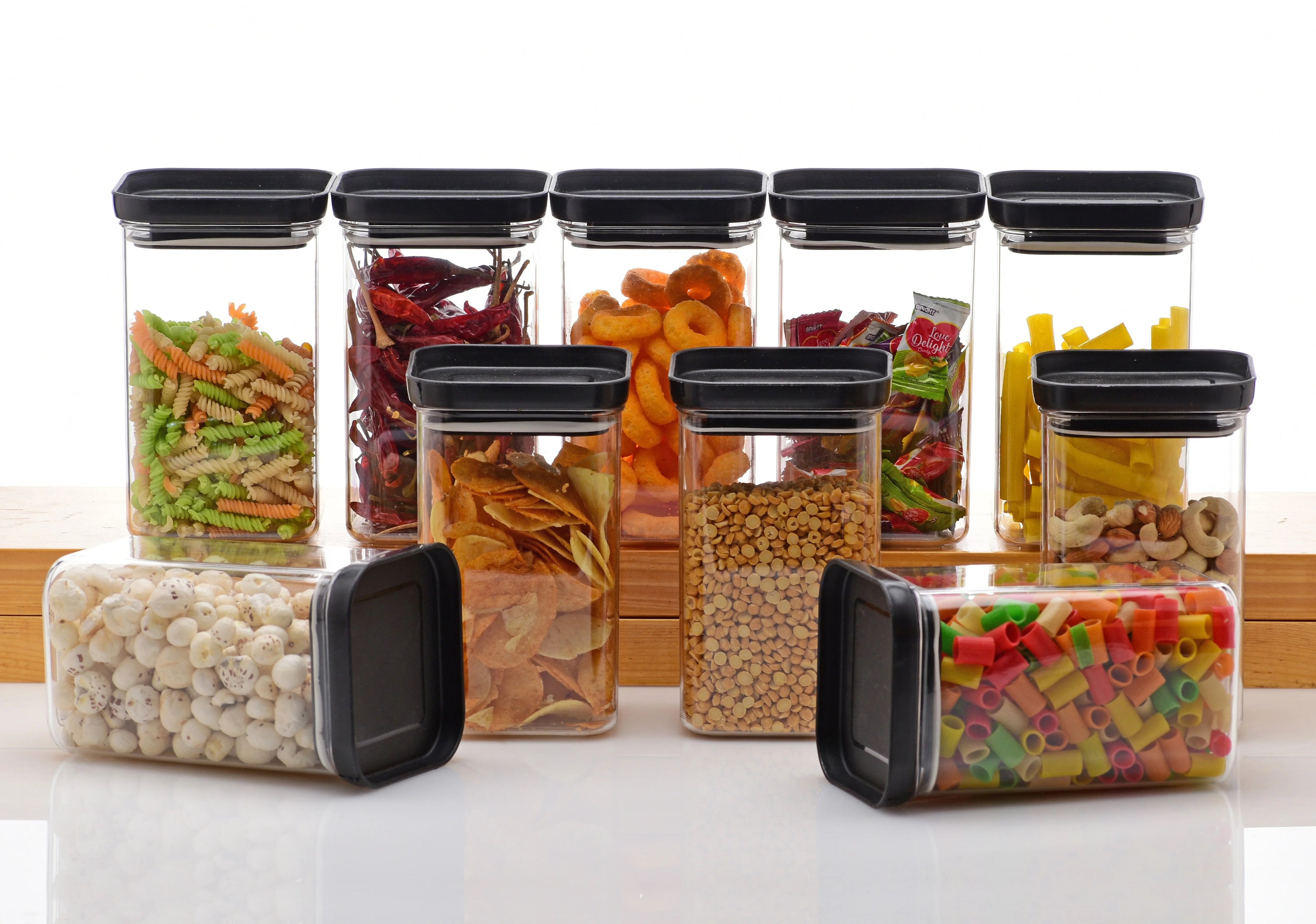 Premium Push Button Wall Mount Container