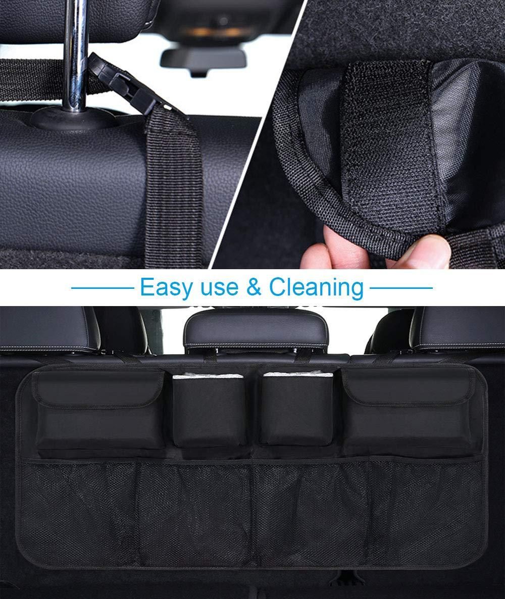 Car Trunk Organizer, Large Capacity Backseat Trunk Organizer