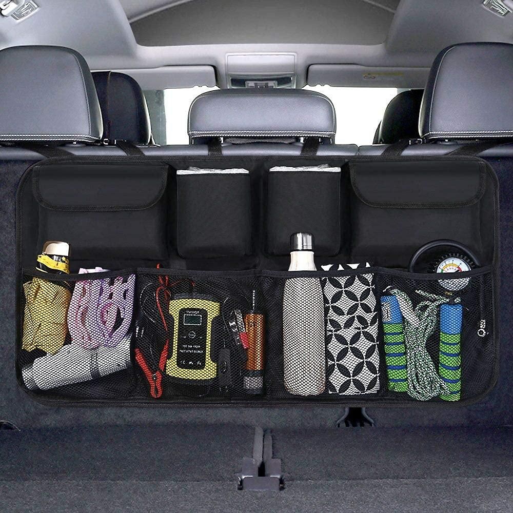 Car Trunk Organizer, Large Capacity Backseat Trunk Organizer