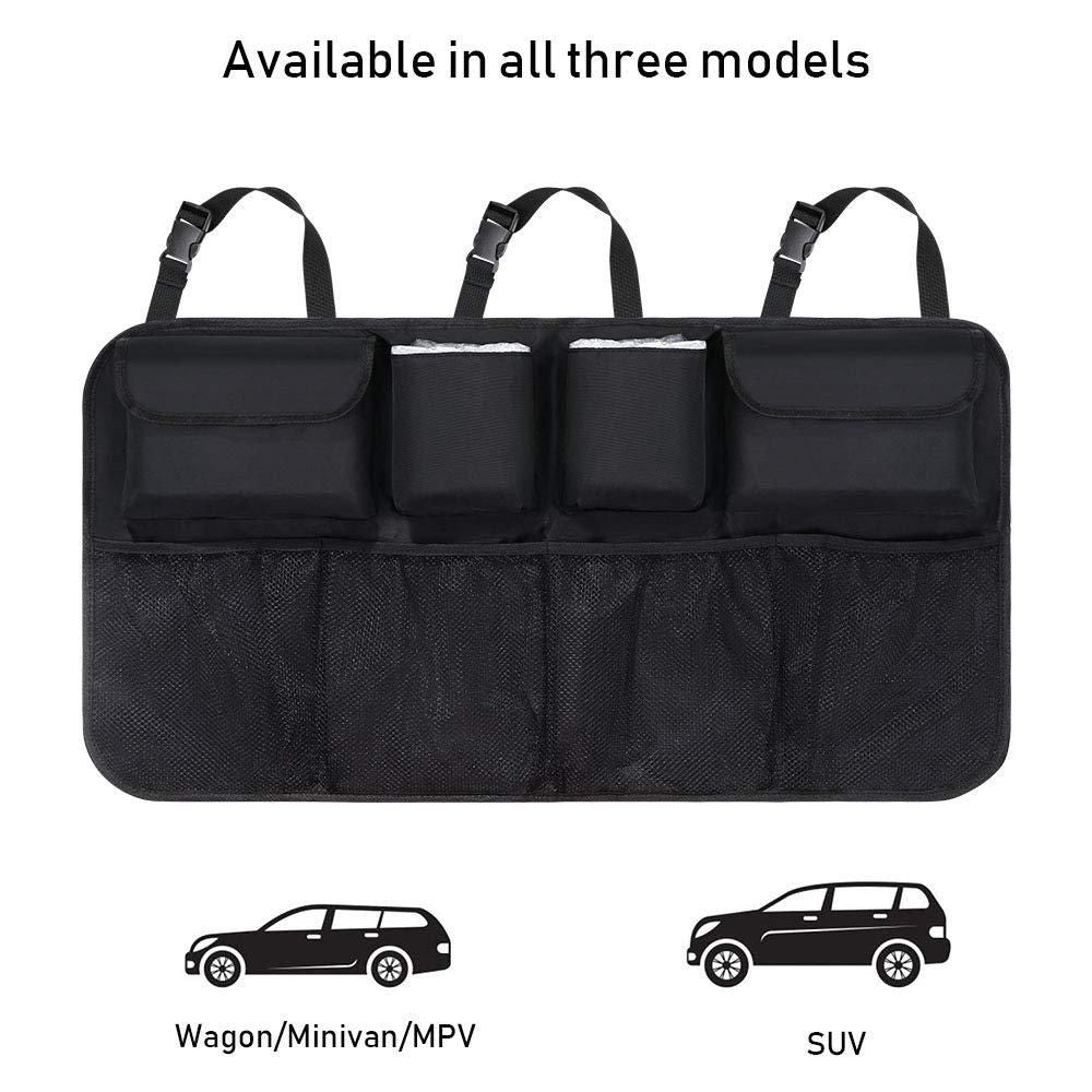 Car Trunk Organizer, Large Capacity Backseat Trunk Organizer