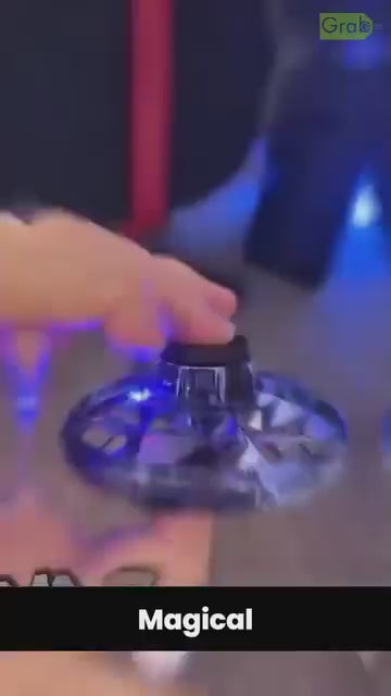 UFO Magic Flying Orb with Lights,Hover Boomerang Fidget Spinner
